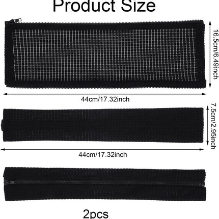 1 pair - office chair armrest covers - Office chair armrest cover - Computer chair armrest cover - Removable - Elastic - Waterproof - Chair armrest covers - Dust cover - Armrest protector - for desk and gaming chairs - 45*16 cm - black.
