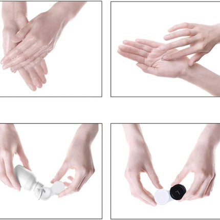 20 Pieces Colorful Contact Lens Holder - Contact Lens Cases - Lens Tray - Portable Contact Lens Holder - Contact Lens Case - Lens Holders - Travel Contact Lens Holder - Contact Lens Holder - Handy for On the Go - Green Blue Pink Black Purple.