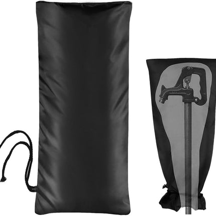 Frost Protection Cover - 51 × 20cm - Frost protection cover for tap - Tap Freeze Cover - Frost-free Outdoor Tap Protection Cover - Outdoor Tap Covers - Frost Protection - Outdoor Tap Cover - Frost Protection for Facade Taps - Frost Cover - Waterproof reus