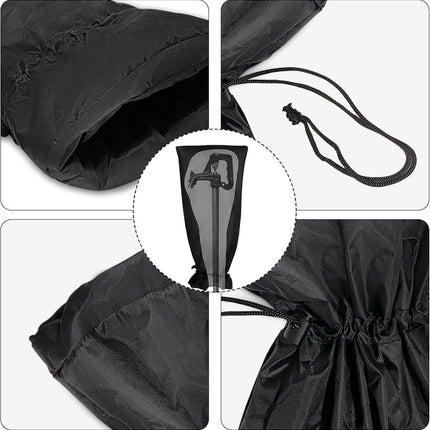 Frost Protection Cover - 51 × 20cm - Frost protection cover for tap - Tap Freeze Cover - Frost-free Outdoor Tap Protection Cover - Outdoor Tap Covers - Frost Protection - Outdoor Tap Cover - Frost Protection for Facade Taps - Frost Cover - Waterproof reus.