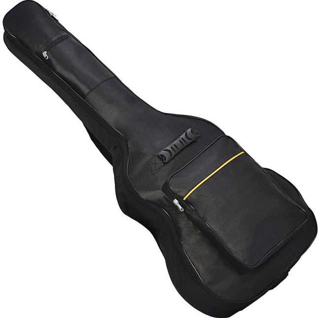 Classic guitar case - Acoustic guitar case - Backpack with exterior pocket and handles - Guitar backpack - Guitar case - Padded - Waterproof - For electric guitars - Black.