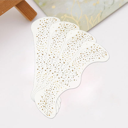10 pieces - Temporary Glitter Face Tattoos - Glitter makeup stickers - Gold freckle face stickers - Self-adhesive Tattoos for Adults - Gold glitter freckle face stickers - Festival Glitters - Face stickers.