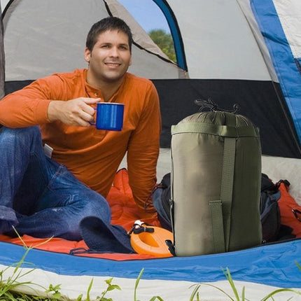 Compression bag - Sleeping bag compression bag - Sleeping bag storage bag - Storage bag - Backpacking storage bags - Portable sleeping bag storage bag - Lightweight backpack bag - Camping storage bag - for travel, camping and outdoor backpacking - Green -.