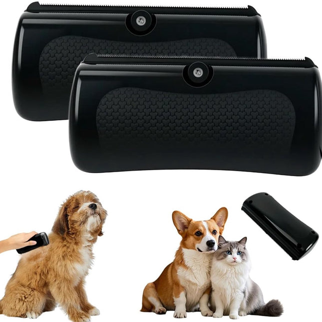 Detangling Blade - 2 Pieces - Tail Shedding Brush - Detangling Comb - Comb - Undercoat Comb - Grooming Brush for Dogs and Cats - Dog Brush - Cat Brush - Tool for removing long and short hair from pets - Detangling Comb.