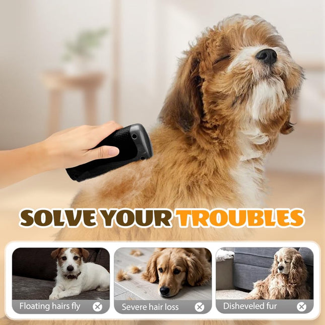 Detangling Blade - 2 Pieces - Tail Shedding Brush - Detangling Comb - Comb - Undercoat Comb - Grooming Brush for Dogs and Cats - Dog Brush - Cat Brush - Tool for removing long and short hair from pets - Detangling Comb.