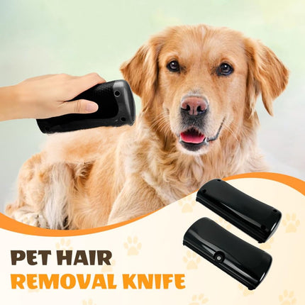 Detangling Blade - 2 Pieces - Tail Shedding Brush - Detangling Comb - Comb - Undercoat Comb - Grooming Brush for Dogs and Cats - Dog Brush - Cat Brush - Tool for removing long and short hair from pets - Detangling Comb.