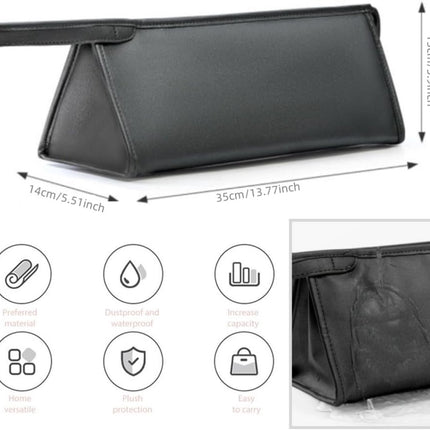 Suitable Travel Case - 1 piece - Organizer - Storage Bag - Travel Bag - Travel Pouch - PU Leather - Waterproof Hair Dryer Bag - Portable Hair Dryer Bag - For curling iron, comb, curling iron and hair dryer - Suitable for Dyson Supersonic and accessories -.