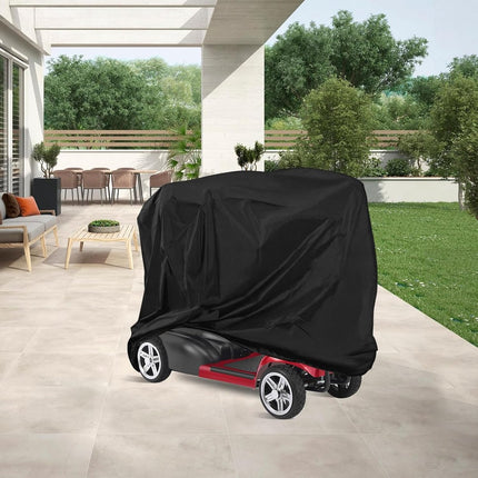 Mobility Scooter Protective Cover - Mobility Scooter Cover - Cover for mobility scooter - Mobility Scooter Cover - waterproof wheelchair cover for storage - Waterproof Cover - Rain Cover - Protective Cover - Waterproof - 55 "x 26" x 36 " - Black.