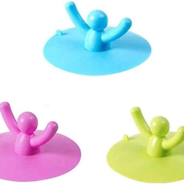 Universal Sink Stopper - Silicone Bathtub Drain Stopper Plug Cover - Bath Stopper with Handle - Baby Bath Stopper - Washbasin Plug - Floor Drains and Sinks - Drain Plug - Universal Bath Stopper - Sink Plug - Bath Plug - Sink Stopper - Drain Plugs.