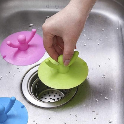 Universal Sink Stopper - Silicone Bathtub Drain Stopper Plug Cover - Bath Stopper with Handle - Baby Bath Stopper - Washbasin Plug - Floor Drains and Sinks - Drain Plug - Universal Bath Stopper - Sink Plug - Bath Plug - Sink Stopper - Drain Plugs.