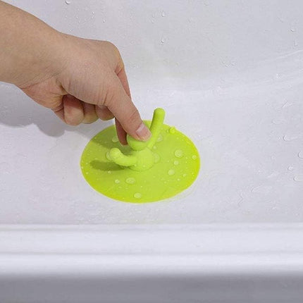Universal Sink Stopper - Silicone Bathtub Drain Stopper Plug Cover - Bath Stopper with Handle - Baby Bath Stopper - Washbasin Plug - Floor Drains and Sinks - Drain Plug - Universal Bath Stopper - Sink Plug - Bath Plug - Sink Stopper - Drain Plugs.