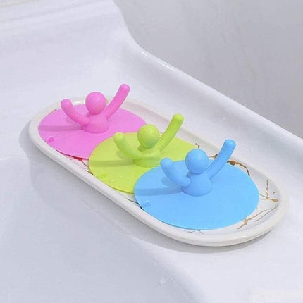 Universal Sink Stopper - Silicone Bathtub Drain Stopper Plug Cover - Bath Stopper with Handle - Baby Bath Stopper - Washbasin Plug - Floor Drains and Sinks - Drain Plug - Universal Bath Stopper - Sink Plug - Bath Plug - Sink Stopper - Drain Plugs.