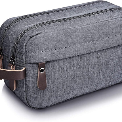 Men's toiletry bag - Travel toiletry bag - Travel accessories - Toiletry bag - Makeup bag - Gift - Unisex - Toiletry bag - Grey.