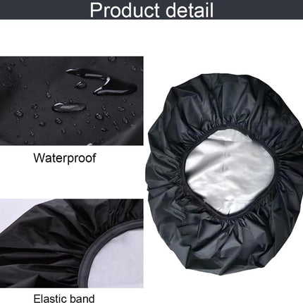 Bicycle crate cover - Bicycle covers - Rain cover - Rain cover for bicycle basket - Rain cover for electric vehicles - Waterproof bicycle basket cover - Universal waterproof bicycle basket protector - Dust cap - Adjustable cover - Water-resistant - 54*47.