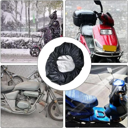 Bicycle crate cover - Bicycle covers - Rain cover - Rain cover for bicycle basket - Rain cover for electric vehicles - Waterproof bicycle basket cover - Universal waterproof bicycle basket protector - Dust cap - Adjustable cover - Water-resistant - 54*47.