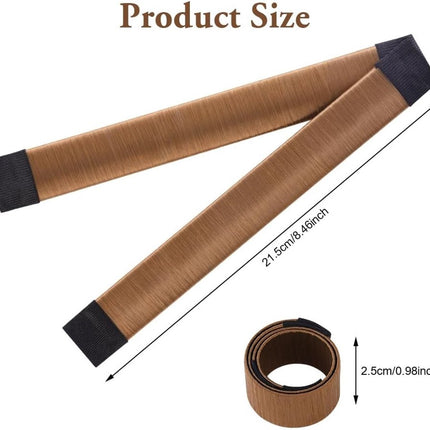 4-piece bun maker - Magic hairband - For children and women - DIY styler - Easily create a ballerina hairstyle - Create a perfect bun - Hairband - Bun - Bun maker for long hair - Four different colors.
