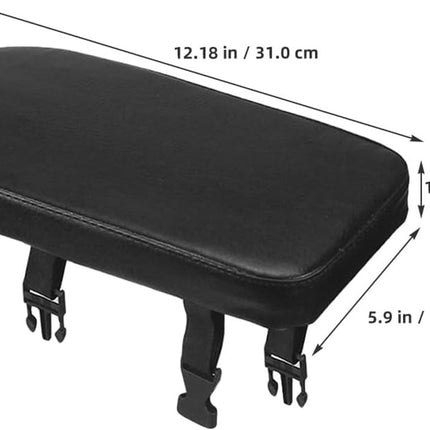 Bicycle Seat - Rear Bicycle Cushion - Luggage Carrier Cushion - Rear Seat Cushion for Bicycles - Replacement Seat Cushion - Bicycle Saddle Accessories - Bicycle Back Seats - Bicycle Accessories - for children and adults - 30*15 cm - black.