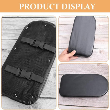 Bicycle Seat - Rear Bicycle Cushion - Luggage Carrier Cushion - Rear Seat Cushion for Bicycles - Replacement Seat Cushion - Bicycle Saddle Accessories - Bicycle Back Seats - Bicycle Accessories - for children and adults - 30*15 cm - black.