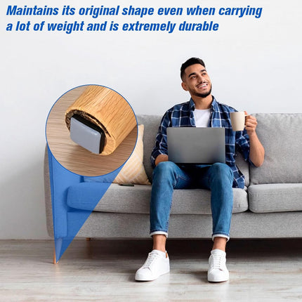 30 pieces - Furniture mats - Teflon furniture glides - Teflon furniture mats - Foot pads for table and chair - floor protectors - easy to move - for chairs, tables, sofas and beds - square - 20*20*6 mm.