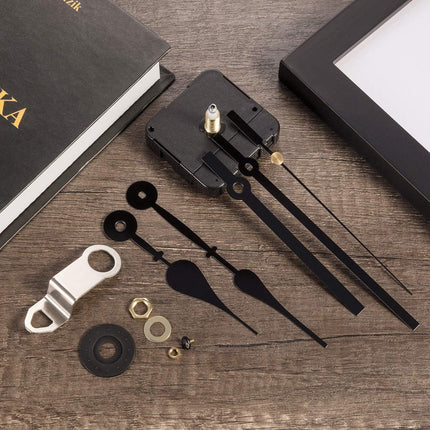 Quartz movement - with 2 pairs of different hands - High Torque - For DIY clock repair parts and motor replacement - Movement with Hour Hand Replacement Movement.