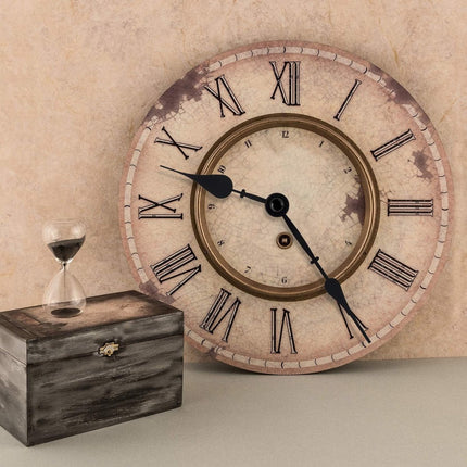 Quartz movement - with 2 pairs of different hands - High Torque - For DIY clock repair parts and motor replacement - Movement with Hour Hand Replacement Movement.