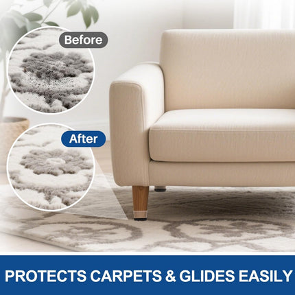 28 Pieces Chair Leg Protectors - Silicone Protective Caps - Chair Leg Protectors - Round Medium Silicone Chair Cushion - Anti-Scratch Felt - Furniture Cushions - Chair Leg Protectors - Carpet Chair Leg Cushions (fit: 20.1-30 mm) - Floor Protection - Black.