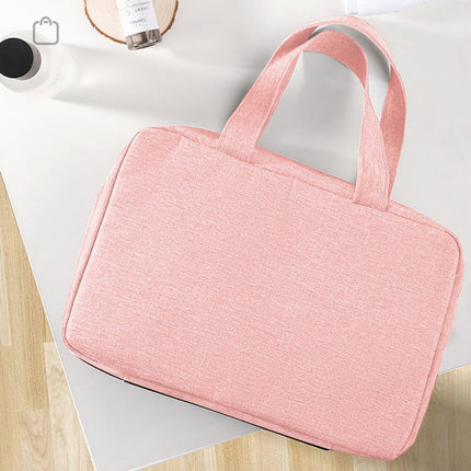 Toiletry bag - Portable hanging toiletry bag - foldable travel toiletry bag - large foldable travel bag - travel makeup bag - storage bag - with 4 compartments - waterproof toiletry bag - unisex - for vacation, shower, camping and travel - 27*18*8 cm - pi.