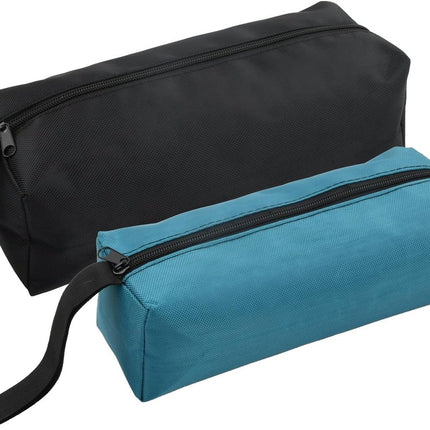 2 pieces - 30*10*10cm and 25*8*8.5 cm - Tool bag - small tool bags - waterproof tool bags - sturdy small tool bag - for carpenter, tools and power tools - black and blue.