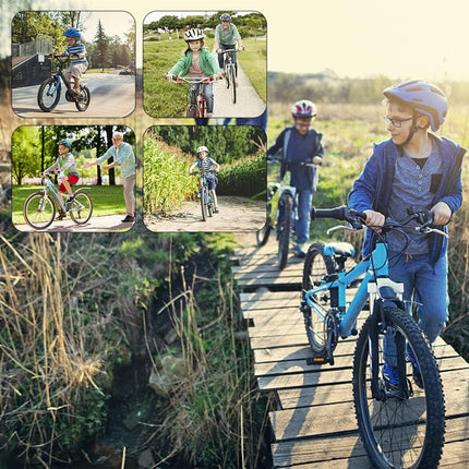 Kids' bike stand - 18" - bicycle stand - mountain bike stand - adjustable - easy to install - single-sided stand - kids' bike stand - black.
