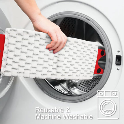 pack - microfiber cloths - Suitable for Vileda Ultramax Flatmop Replacement - For hard floors - mop head replacement - replacement microfiber mop heads - Machine washable - Reusable pad replacement - for deep cleaning - Stain removal.