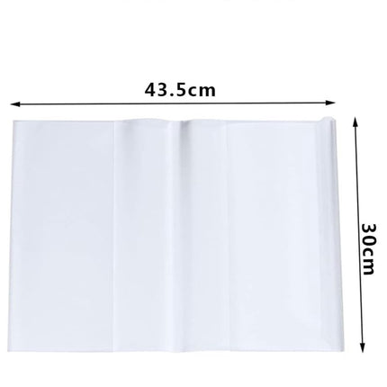 Book Sleeve - 10 pieces transparent A4 notebook cover - book cover - Book Sleeve - A4 book cover - Book Sleeve - Insert folders - paper book protector - transparent notebook cover - transparent notebook cover - Transparent.