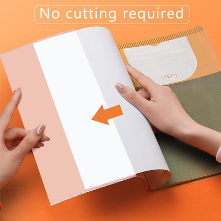 Book Sleeve - 10 pieces transparent A4 notebook cover - book cover - Book Sleeve - A4 book cover - Book Sleeve - Insert folders - paper book protector - transparent notebook cover - transparent notebook cover - Transparent.
