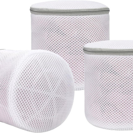 Laundry Bags Protection 3-Piece - For Bra, Underwear & Delicate Clothing - Shape-Retaining Mesh Bags.