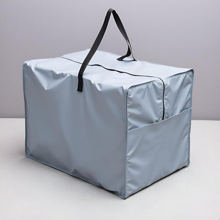 Storage bag - Furniture cover - Garden furniture cover - Storage bag for seat cushion - Oxford fabric storage bag - Waterproof storage bag - dust cover - with storage bag - with zipper, handles - for garden furniture, clothing, cushions - 81*81*61 cm - gr.