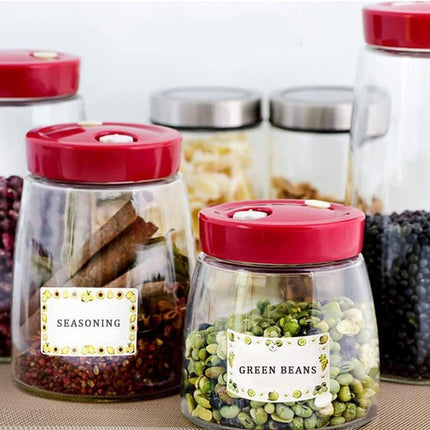 250 pieces - 5*3 cm - Label - sticker - Jam labels for jars - food freezer labels - self-adhesive jam jar labels - decorative removable sticky jam jars - labels - for kitchen food, bottles, jam, containers.