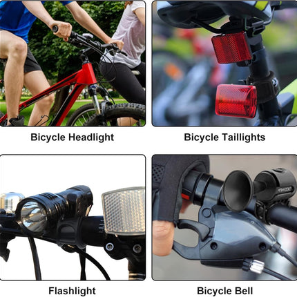 10 pieces - bicycle rubber bands - bicycle light holder - bicycle light strap - silicone strap - bicycle accessories - for bicycle headlights and taillights - for flashlight, mobile phones, speaker holder, handlebar sets - 7*2.5*3.8 cm - black.