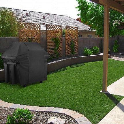BBQ Cover 420D Oxford Fabric Barbecue Protective Tarpaulin Shockproof UV-Resistant and Waterproof (152 x 76 x 121 cm).