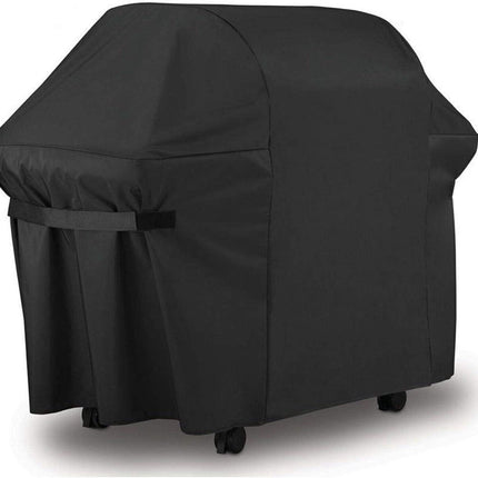 BBQ Cover 420D Oxford Fabric Barbecue Protective Tarpaulin Shockproof UV-Resistant and Waterproof (152 x 76 x 121 cm).