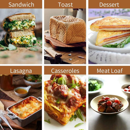rectangular cake tin - Cake tin - Bread tin with lid - Non-stick Bread Toast Box - Baking Cake tin - baking tin for toast cake - baking tin - bread box - sandwich tin - for baking cakes and making toast.