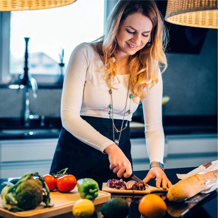 Waiter Apron - Kitchen Apron with 3 Pockets - Waterproof Bar Apron - Waterproof and Oil-Repellent - Restaurant Unisex Half Aprons - Waitress Apron - Black Server Aprons - Waiter Short Half Waist Server Apron - Aprons.