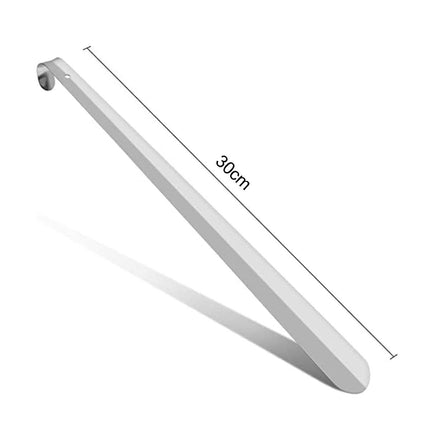Shoehorn - Shoe puller - 30 cm - shoehorns - shoe spoon - stainless steel shoehorn - durable and strong - long shoehorn - width 1.2 mm - silver.