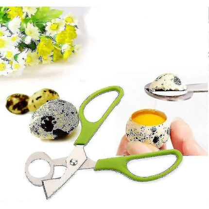 Stainless Steel Quail Egg Peeler Cutter Opener Tool, 10 pcs.