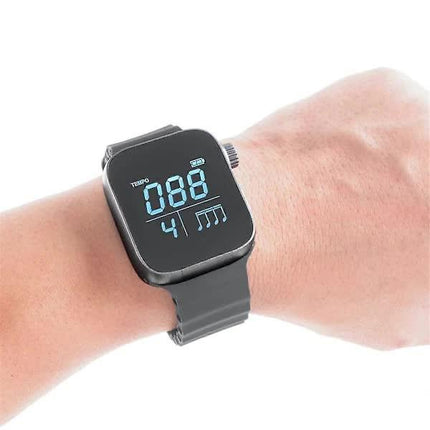 Portable Metronome Smart Adjustable Vibrating Bracelet Musical Instrument Metronome.