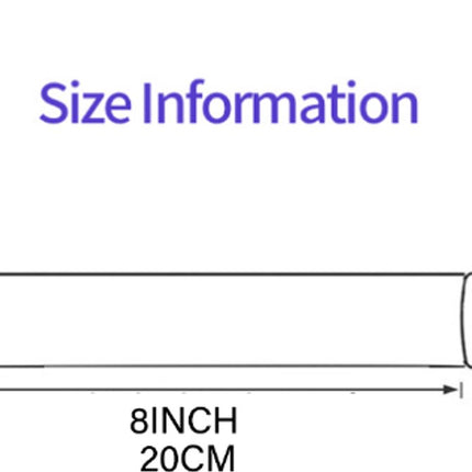 Shower arm extension - Hand shower arm extension pipe - universal shower component - 20cm - silver - Easy installation - Universal connection - Rain shower arm - Stainless steel.