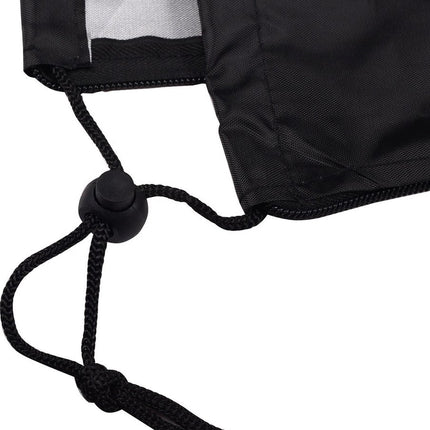 Folding Bed Cover - 99 x 38 x 114 cm - Dustproof Folding Bed Cover - Waterproof Protector - Multifunctional Cover - for 38" Single Folding Bed - Universal - 210D Oxford Cloth - Black.