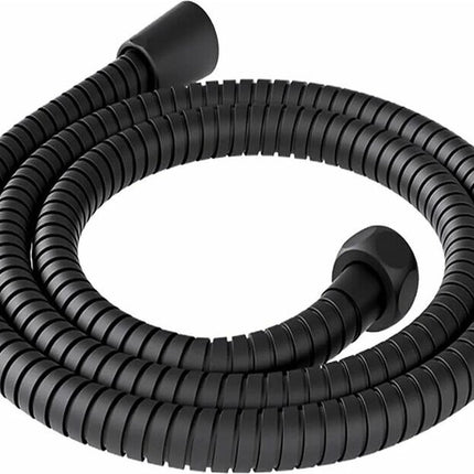 Shower hose - Shower hose - 200 cm - Anti-kink - black - Stainless steel - steel & copper - Bathroom Accessories - Water hose Shower - Home accessories - shower hoses - Flexible - Universal G1/2".
