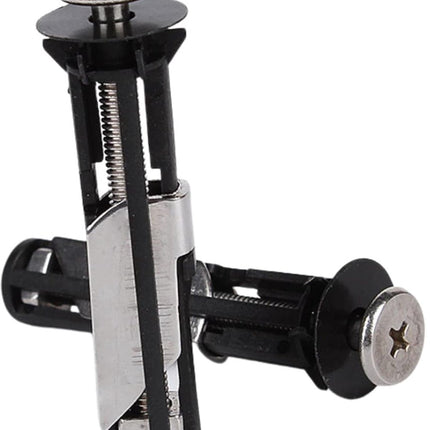 Toilet Seat Hinges - Universal Mounting Kit for Toilet Seats - Toilet Seat Hinge Set.