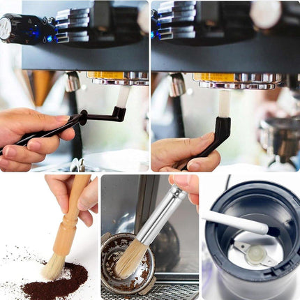 Coffee machine cleaning brush - 15 pieces - barista accessories - cleaning brush set - Cleaning brush for coffee machine - Cleaning brush for coffee spout and milk hose coffee machine - cleaning brush espresso machine.