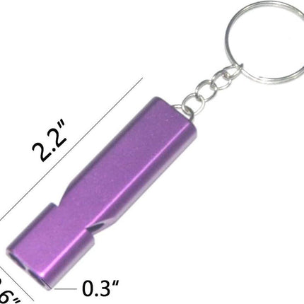 Emergency Whistle - 5 Pieces - Metal Whistle - Alarm Whistle - 120dB - Outdoor Equipment - Dog Whistle - Survival Whistle - Kids Rescue Signaling.