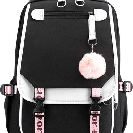 Backpack - School Bag - Backpack - Girl Backpack - School Backpack - School Bag - Book Bag - With USB Charging Port - Laptop Backpack - 30 Liters.